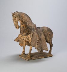Caparisoned Horse, Northern Wei dynasty (386-535), early 6th century. Creator: Unknown