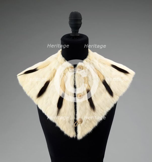 Cape (Tippet), American, ca. 1865. Creator: C. G. Gunther's Sons.