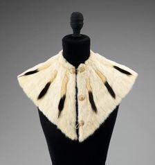 Cape (Tippet), American, ca. 1865. Creator: C. G. Gunther's Sons