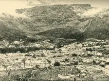 Cape Town and Table Mountain c1900. Creator: Joseph Holland Tringham