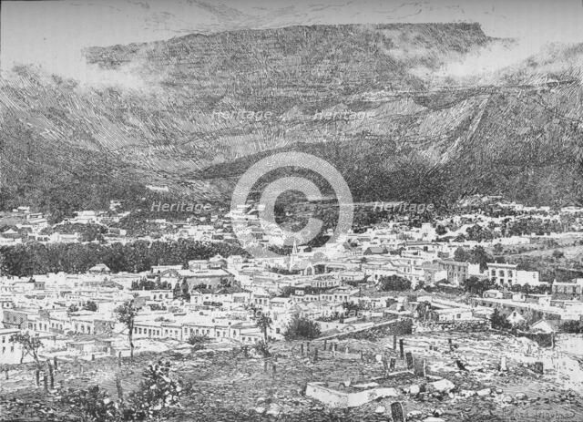 Cape Town and Table Mountain, South Africa, c1900 (1906). Artist: Unknown.