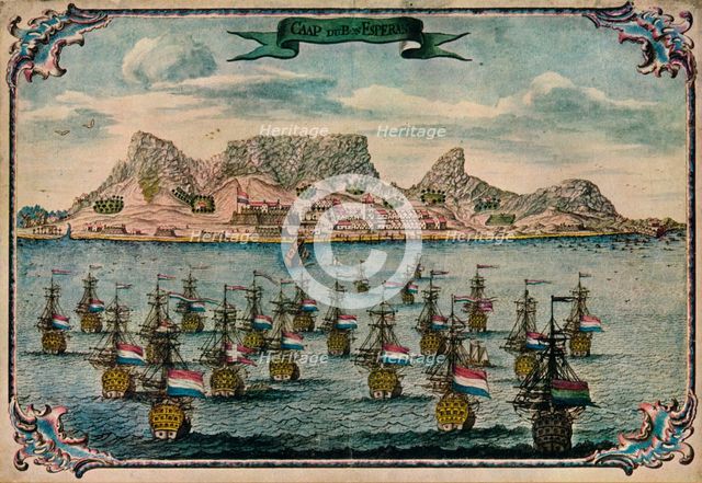 'Cape Town', c1680. Artist: Unknown.