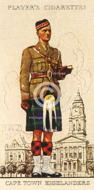 'Cape Town Highlanders', 1936. Creator: Unknown.