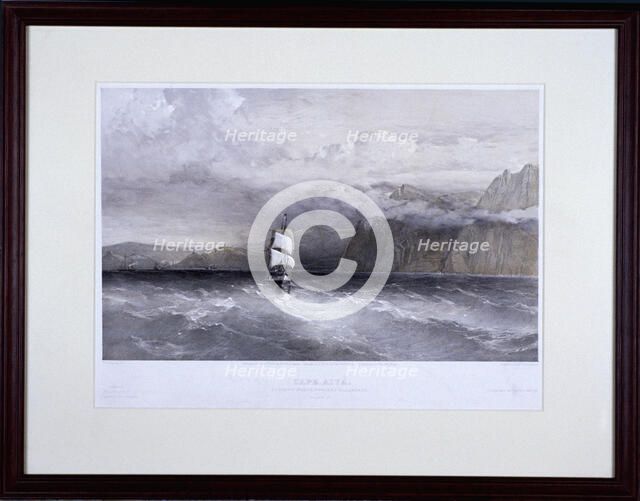 'Cape Aiya, Looking North Towards Balaklava', Crimea, Ukraine, 1855. Artist: Anon