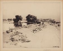 Cape Ann Willows, 1887. Creator: Charles A Platt