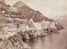 Cape Atrani Panorama, near Amalfi, c1880. Creator: Giacomo Brogi