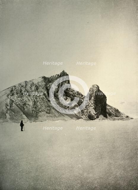 'Cape Barne. The Pillar in the Right Foreground is Volcanic', c1908, (1909).  Artist: Unknown.