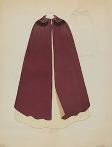 Cape, c. 1936. Creator: Catherine Fowler
