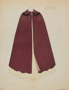 Cape, c. 1936. Creator: Catherine Fowler