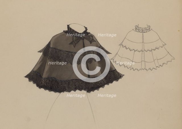 Cape, c. 1936. Creator: Marie Mitchell.