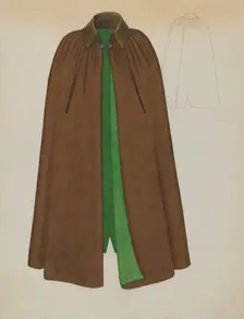 Cape, c. 1937. Creator: Marie Mitchell