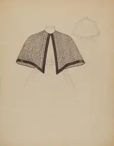 Cape, c. 1937. Creator: Rosalia Lane