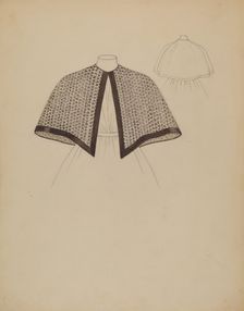 Cape, c. 1937. Creator: Rosalia Lane