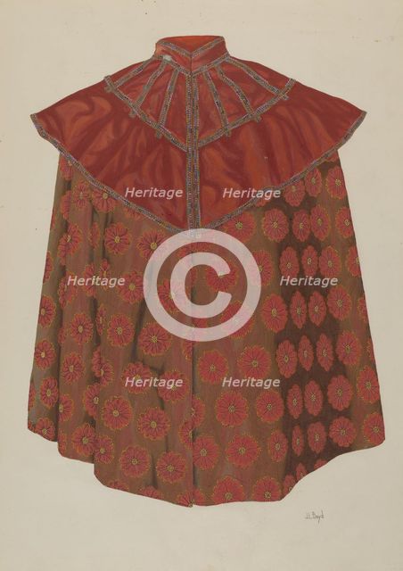 Cape, c. 1938. Creator: Joseph L. Boyd.