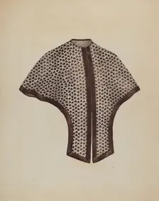 Cape, c. 1938. Creator: Melita Hofmann