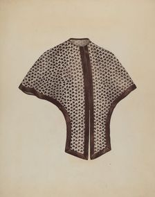 Cape, c. 1938. Creator: Melita Hofmann