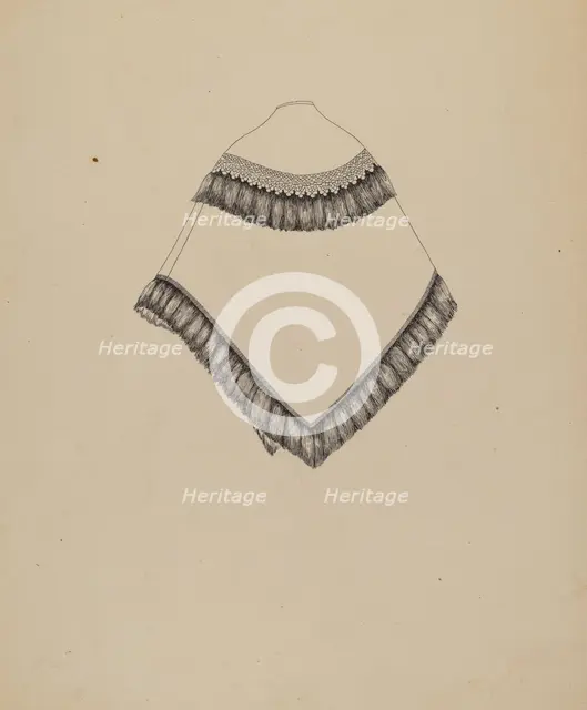 Cape, c. 1938. Creator: Melita Hofmann.