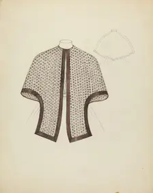 Cape, c. 1940. Creator: Rosalia Lane