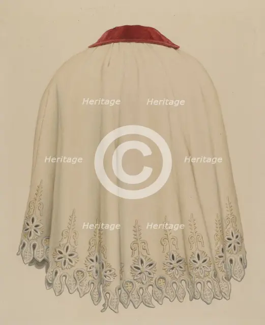 Cape, c. 1941. Creator: Edward Bashaw.
