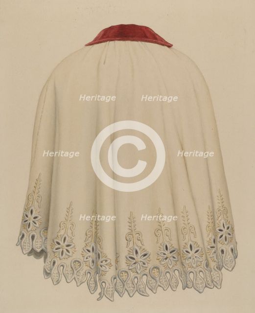 Cape, c. 1941. Creator: Edward Bashaw.