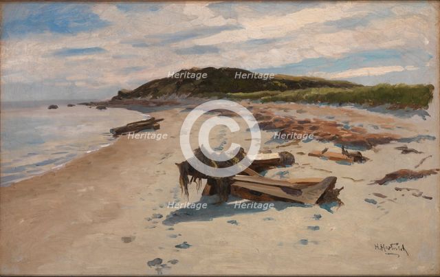Cape Cod, Beach, 1894. Creator: Herman Hartwich.