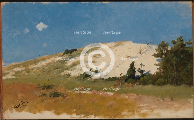Cape Cod, Sand Dune, 1894. Creator: Herman Hartwich.