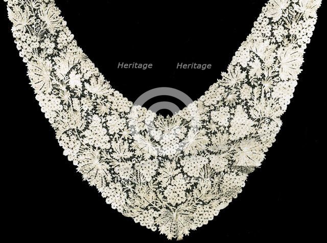 Cape Collar, Belgium, 1875/1900. Creator: Unknown.