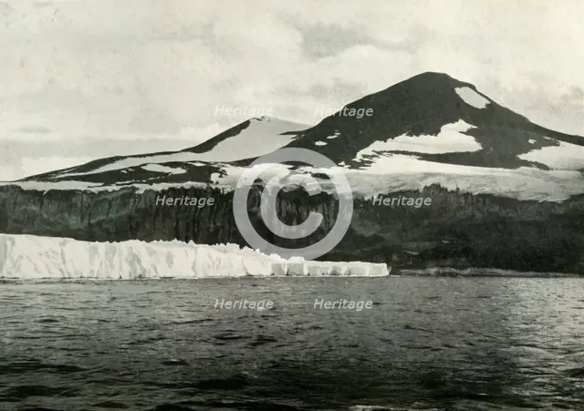 'Cape Crozier: The End of the Great Ice Barrier', c1910–1913, (1913). Artist: Herbert Ponting.