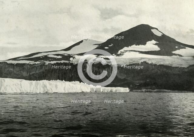 'Cape Crozier: The End of the Great Ice Barrier', c1910–1913, (1913). Artist: Herbert Ponting.