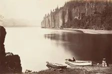 Cape Horn, Oregon, 1867, printed ca. 1876. Creator: Carleton Emmons Watkins