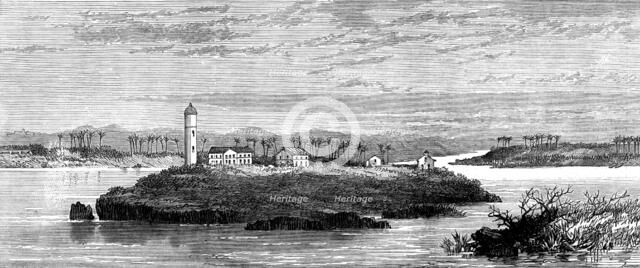 Cape Palmas and Harper Town, west coast of Africa, 1873. Creator: Unknown.