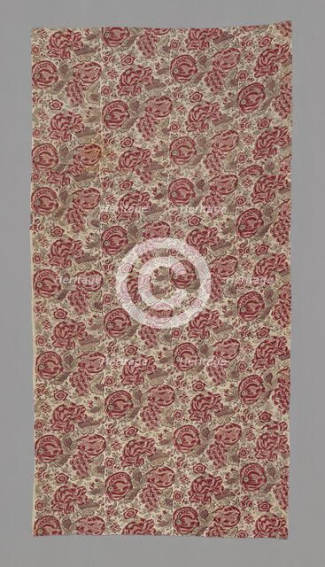 Cape Provencale (Dress or Furnishing Fabric), France, 1725/75. Creator: Unknown.