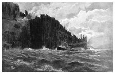 Cape Raoul, Tasmania, Australia, 1886