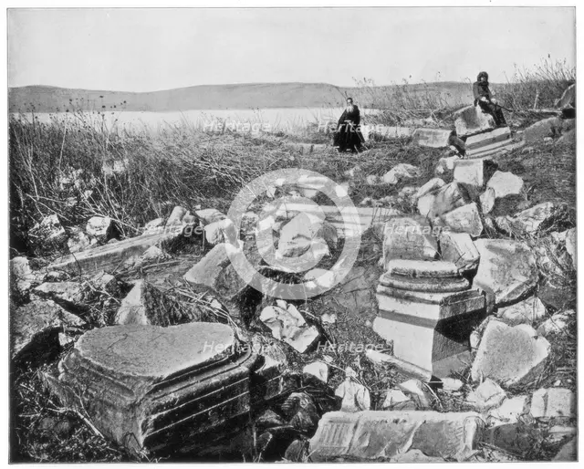 'Capernaum, Galilee, Palestine', late 19th century. Artist: John L Stoddard