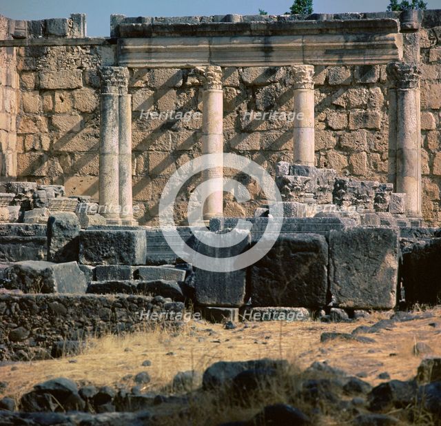 Capernaum Temple, 5th century. Artist: Unknown
