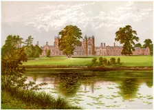 Capesthorne, Cheshire, home of the Davenport family, c1880