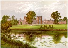 Capesthorne, Cheshire, home of the Davenport family, c1880