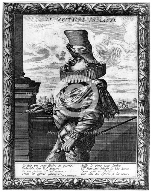 'Capitaine Fracasse', c120-1670 (1924)Artist: Abraham Bosse