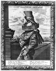 Capitaine Fracasse c120-1670 (1924)Artist: Abraham Bosse