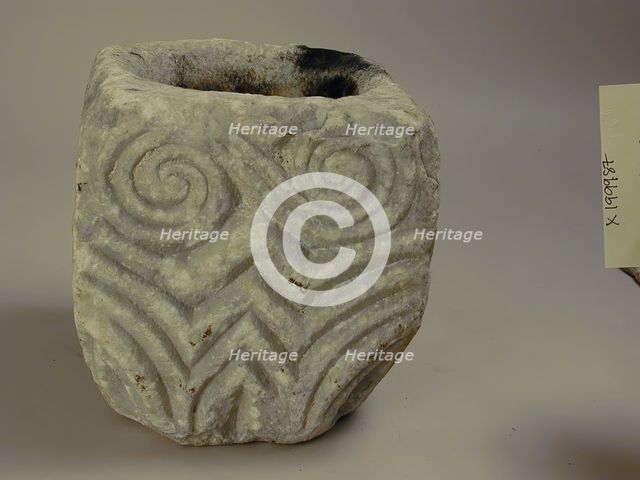 Capital, 12th century. Creator: Unknown.