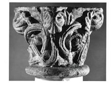Capital, 12th century. Creator: Unknown