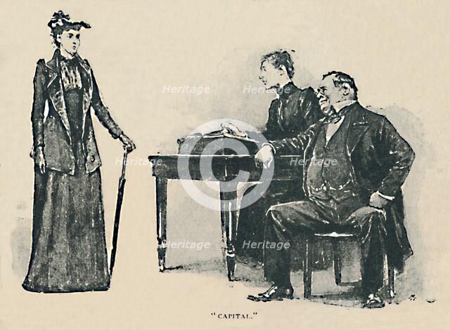 'Capital', 1892. Artist: Sidney E Paget.