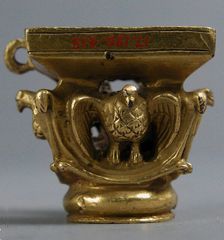 Capital from a Reliquary Shrine, German, 1175-1200. Creator: Unknown