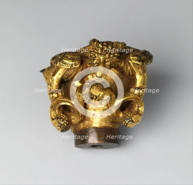 Capital from a Reliquary Shrine, German, ca. 1175-1200. Creator: Unknown.