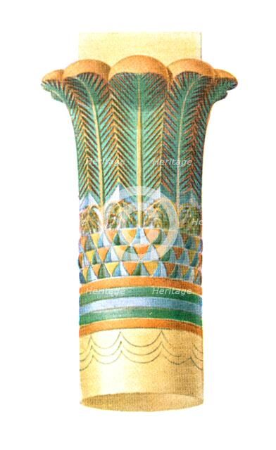 Capital from Philae, Egypt, (1928). Creator: Unknown.