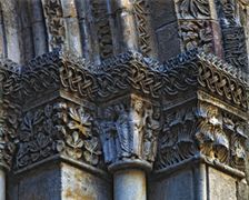 Capital of the Visitation at the cathedral of Barcelona
