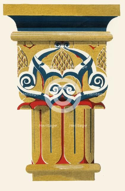 'Capital of Columns, Court of Fishpond', 1907. Creator: Unknown.