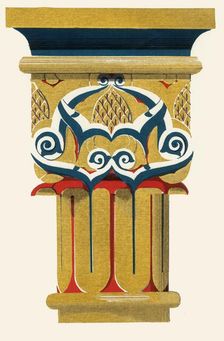 Capital of Columns, Court of Fishpond 1907. Creator: Unknown