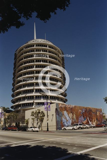 Capital Records Building, Los Angeles, 2000. Creator: Brian Foskett.