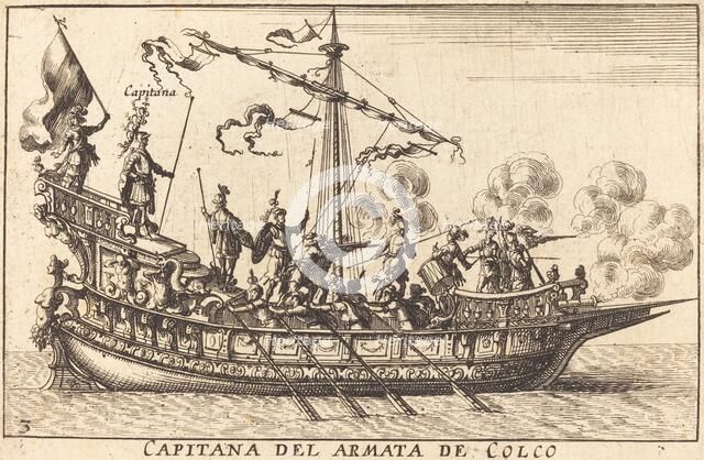 Capitana del Armata de Colco. Creator: Balthasar Moncornet.